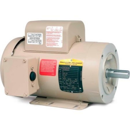 BALDOR-RELIANCE Baldor-Reliance Motor CFDL3507M, .75HP, 1725RPM, 1PH, 60HZ, 56C, 3432LC, TEFC, F CFDL3507M